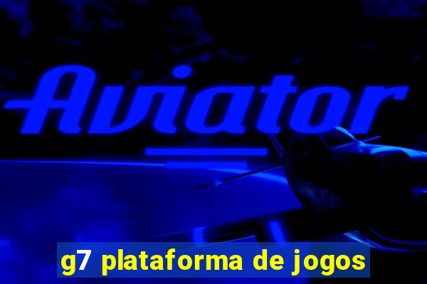 g7 plataforma de jogos